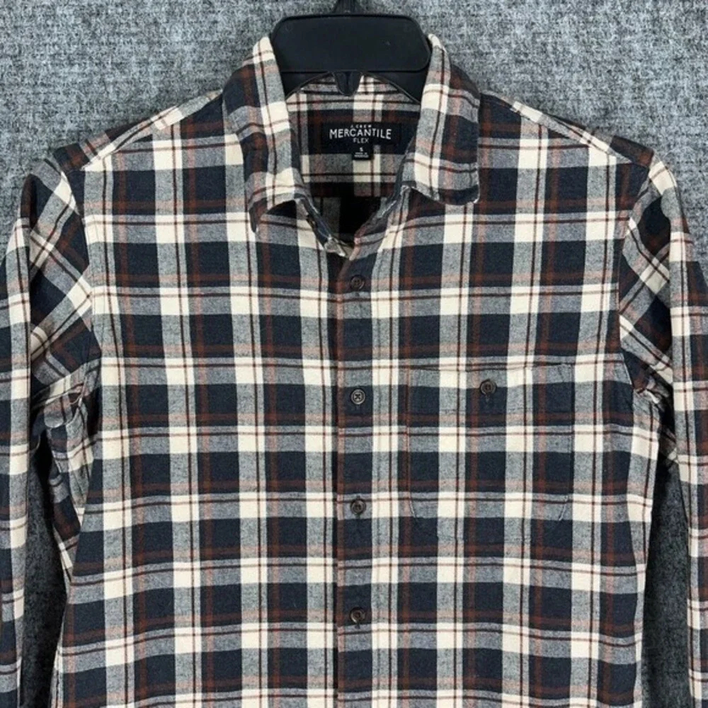 JCrew Shirt Men S Mercantile Flex Suede‎ Patch Workwear Heritage Streetwear